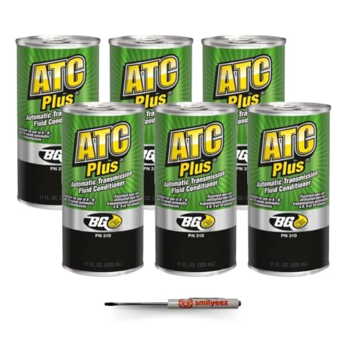 Image of Smilyeez Listing for BG Automatic Transmission Conditioner ATC Plus PN 310, 11 fl. oz. Transmission Additive Fluid Conditioner (6 Cans) Pocket Screwdriver Bundle