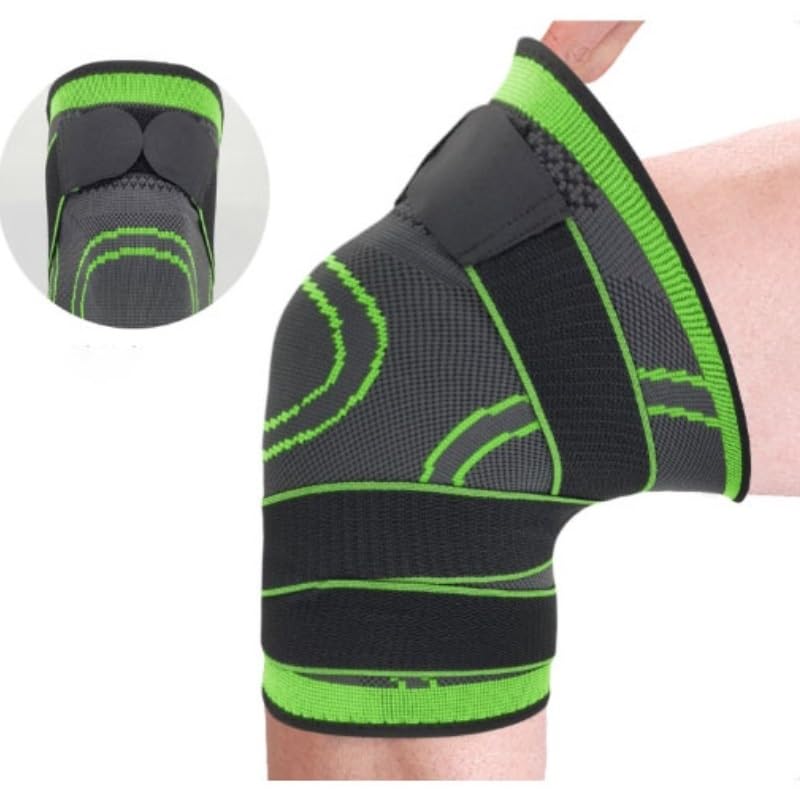 Sports knee pads knitted nylon warm support fitness running basketball