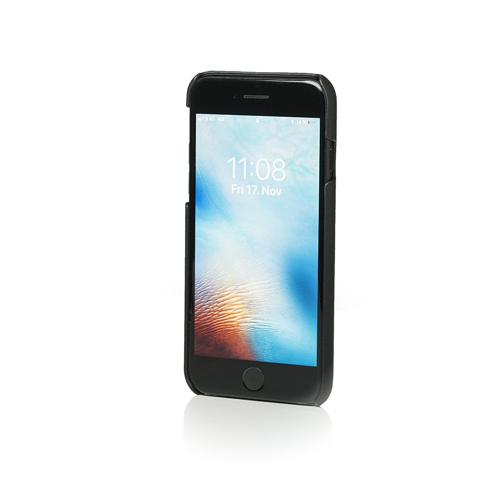 Mike Galeli iPhone 8/7 [Marc] Book Case [Plum] Premium Leather Fashion Cover for Apple iPhone