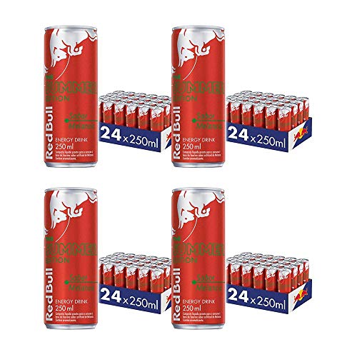 Energético Red Bull Energy Drink, Summer Melancia, 250 ml (96 Latas)