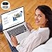 Ninsula 6 Pack Laptop Camera Cover Slide, 0.023 Inch Ultra-Thin Webcam Cover, Phone Camera Cover Fits Most Laptop, Desktop, PC, Tablet, Smartphone(Black and Silver)