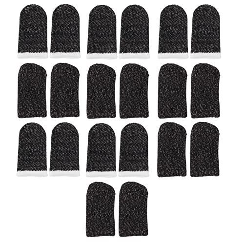 10 Paia Coperture Per Le Dita Del Touchscreen Custodia Per Le Dita Del Cellulare Manica Anti Dito Maniche Pollice Fibra Dargento Touch Screen Protettiva