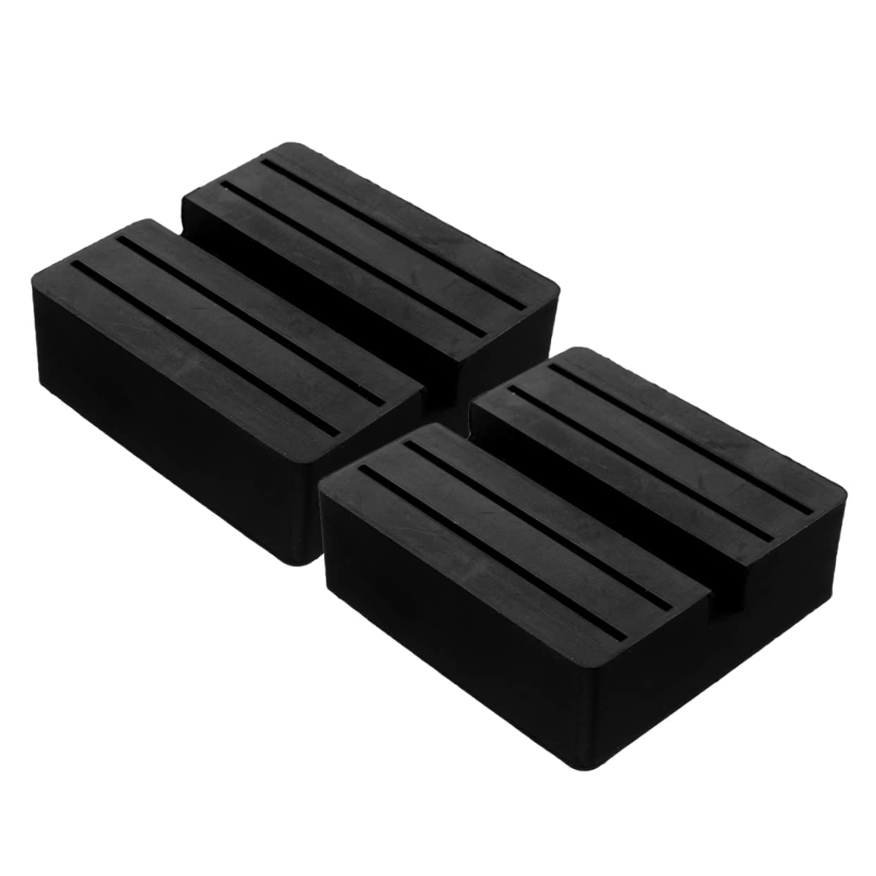 Toyvian 5 Set Tappetini Gomma Per Martinetto Per Telaio Antiscivolo Resistente Urti Compatibile Con Applicazioni Sollevamento Auto 2 Pezzi * 5