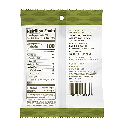 Albanese World's Best Ultimate 8 Flavor Gummi Bears, 2.5Oz Bag Of Candy (Pack Of 12) #TOP4