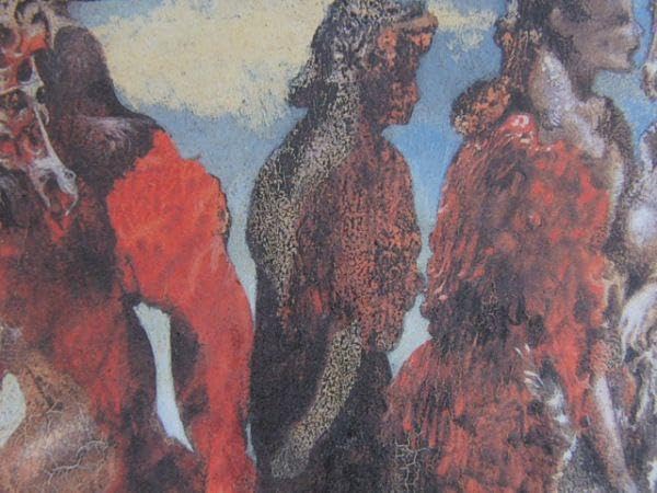 マックス・エルンスト、『偽教皇』、希少画集画、状態良好、新品木製額 マックス・エルンスト、『偽教皇』、希少画集画、状態良好、新品木製額