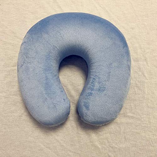 Oreiller mémoire de forme lent rebond ergonomique pour voyage