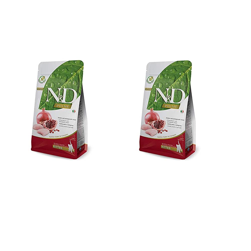 See full amazon price history chart for Heads Up For Tails Farmina N&D Chicken & Pomegranate Grain Free Dry Kitten Food - 1.5 KG Each - Pack of 2 Heads Up For Tails Farmina N&D Chicken & Pomegranate Grain Free Dry Kitten Food - 1.5 KG Each - Pack of 2 (B091C2JBBD) Amazon Price History, Amazon Price Tracker