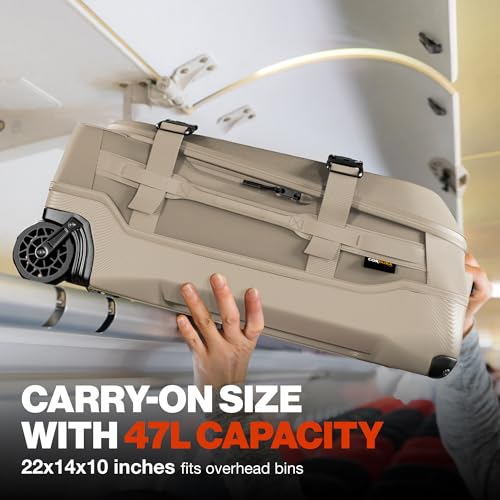 Pelican Aegis Luggage - Carry On Duffel Bag with Wheels - 22 Inch Carry On Bag - Airline Approved (Sand) - image 3