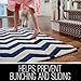 Ninja Rug Pad Gripper for Hardwood Floors, 8x9.8 FT Slip Resistant Grip Pads for Hard Surfaces, Adds Cushion Under Carpet and Maximum Protection, Keeps Area Rugs and Carpets Safe and in Place on Floor