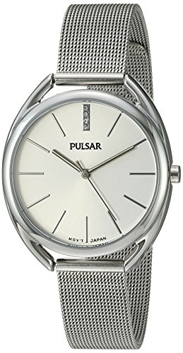 Pulsar Womens Jewelry Quartz Stainless Steel Dress Watch (Model: PG2041) (B0188QEGWU) Amazon Price History, Amazon Price Tracker