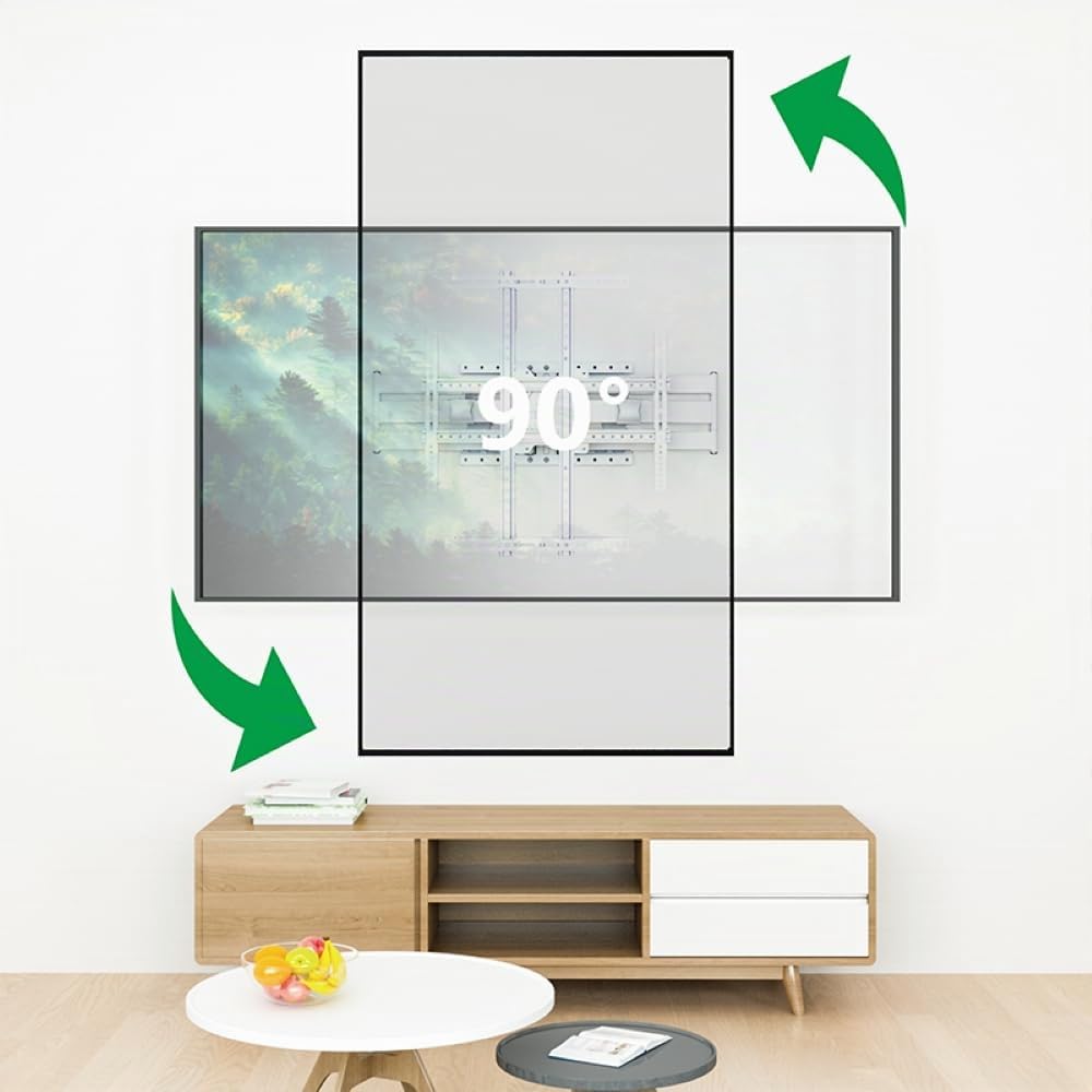 TiTon Double 100 cm - Soporte de Pared para TV con Brazo articulado