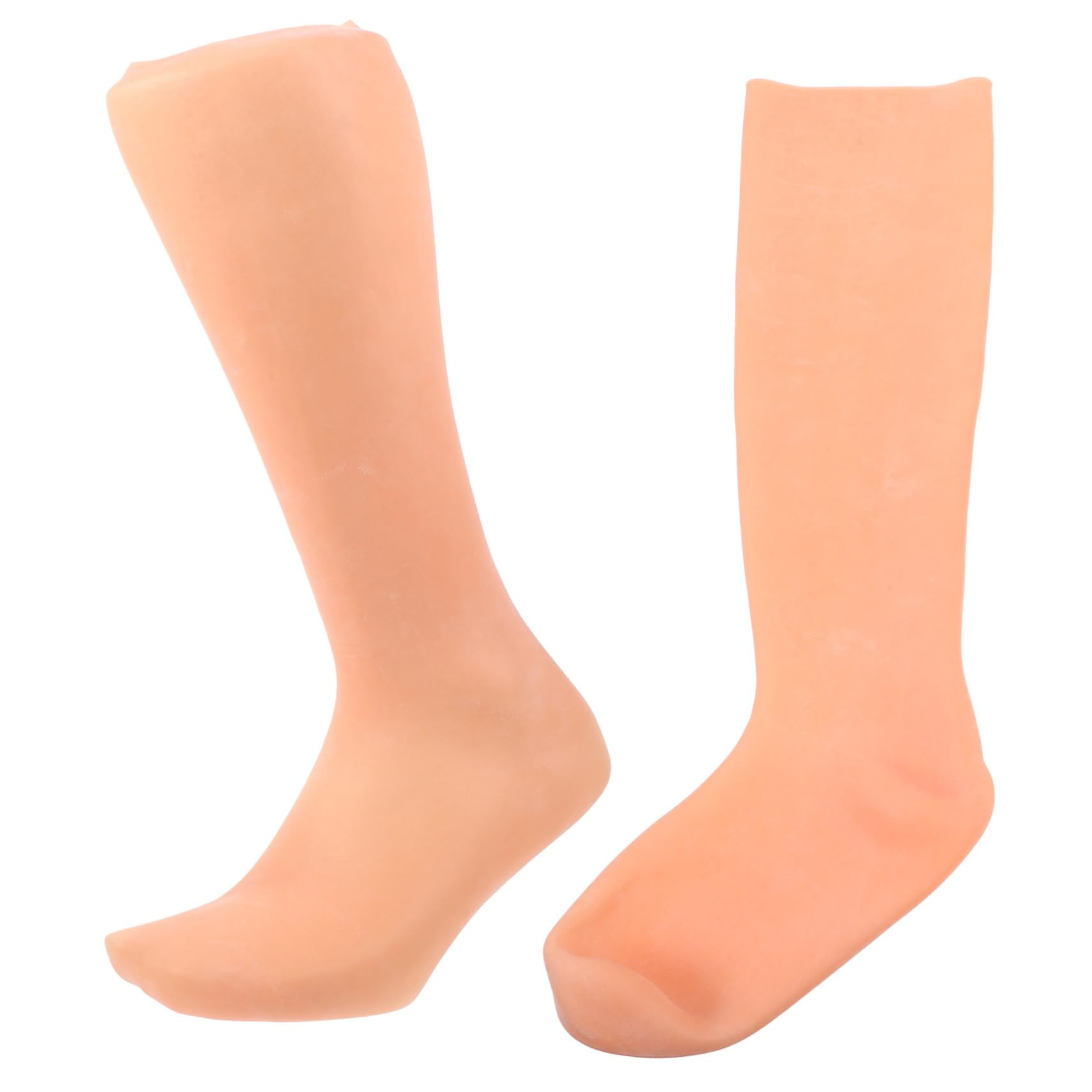 Beaupretty Calcetines Hidratantes Largos para Pies y Talones, Sebs Reutilizable, Ajuste Cómodo, Uso Nocturno y Spa para Adultos