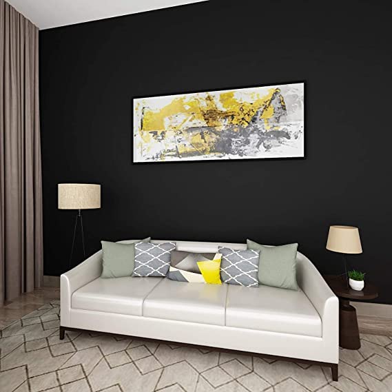 LIVECOOL Self Adhesive Matte Wallpaper for Kitchen Cabinet PVC Waterproof Modern Style Self Adhesive Wall Stickers Decoration for Furniture Fridge Cupboard (24 X 96 Inch, # Black Matte) (B0BNQFFJL8) Amazon Price History, Amazon Price Tracker