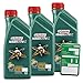 Produktbild 3x 1 L = 3 Liter Castrol Magnatec 5W-40 C3 Motoröl inkl. Castrol Ölwechselanhänger