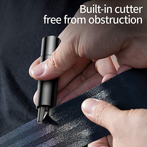 Image of Baseus Sharp Tool Series Emergency Car Safety Kit Hammer (Instant Breakout Window Breaking + Safety Quick Belt Cutting + SOS Emergency Flashlight Function)