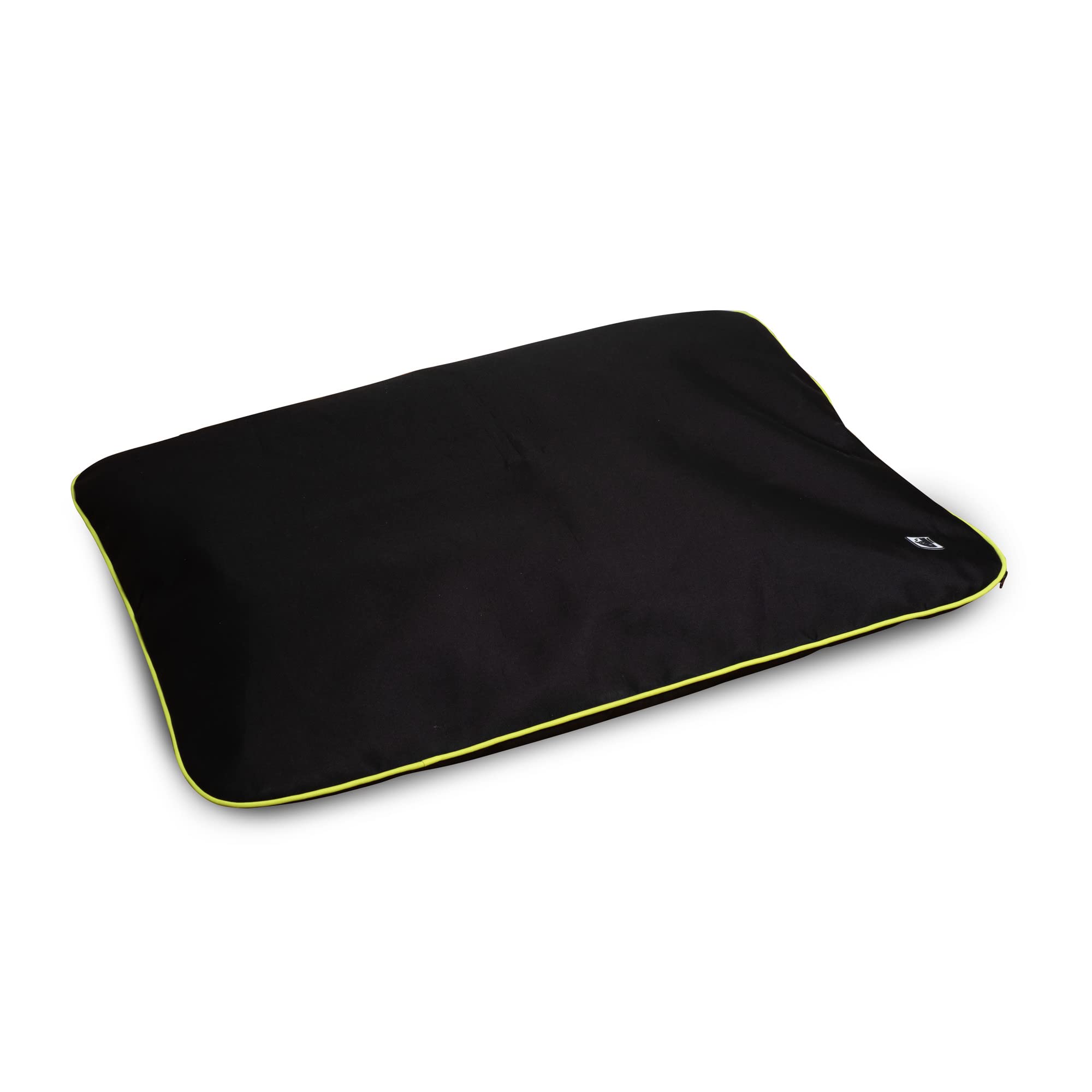 Ancol Extreme Dog Bed - Hi-Vis Waterproof Pet Bed for Dogs and Puppies - Durable Oxford Weave Fabric with Bonded EVA Base - Comfortable and Weatherproof Dog Mat - Black and Red - Size 75cm x 60cm