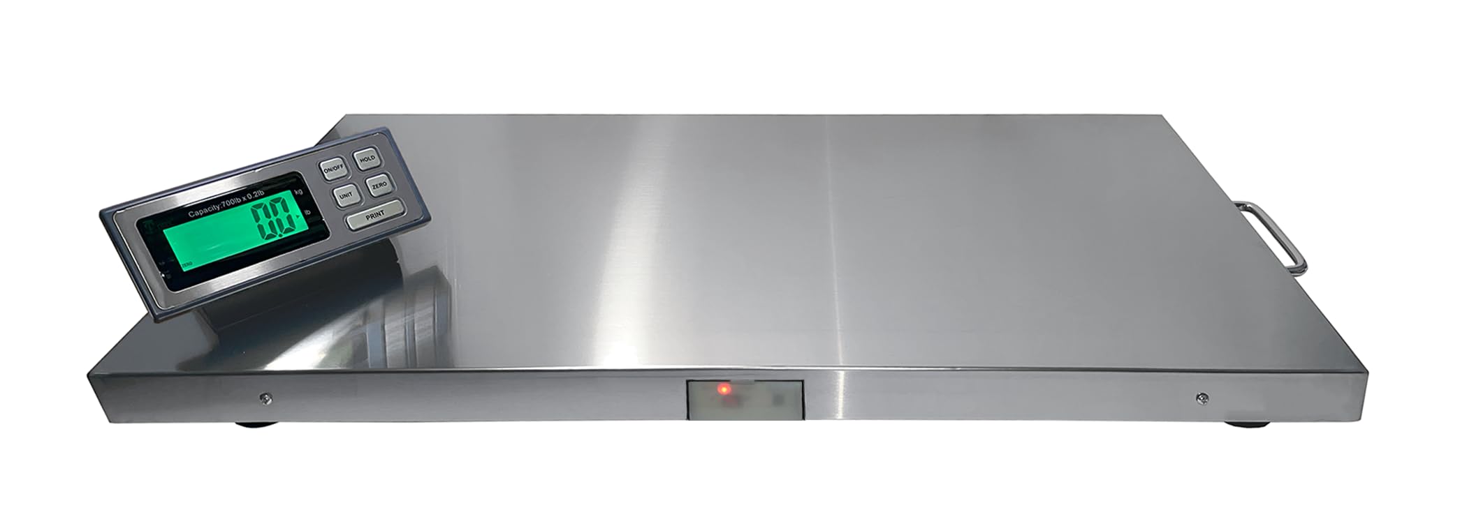 Tree LVs+ 700 Wireless Large Veterinary Scale – 700 lb Capacity, Stainless Steel Platform, Backlit LCD Display, for Cattle, Horses, Dogs, Cats & More