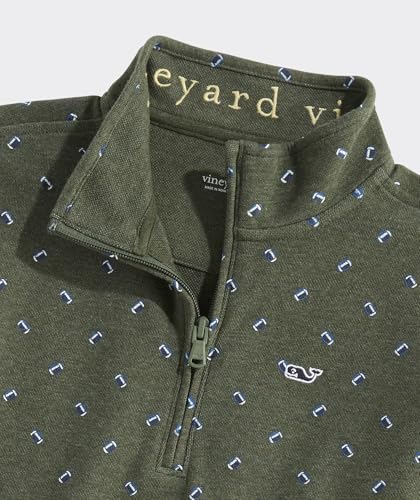 Image of Vineyard Vines Kids Saltwater Quarter Zip (Toddler /Little Kids /Big Kids)