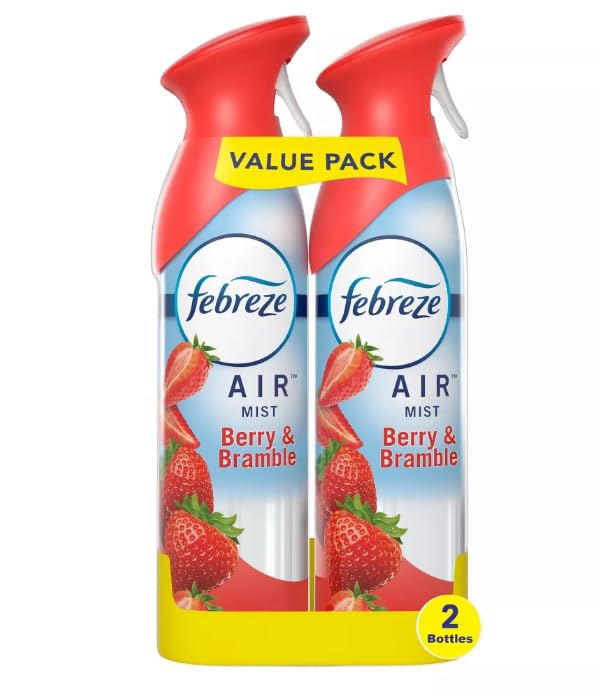 GenericFebreze Air Freshener, 2 Ct, 8.8 Fl oz (Berry & Bramble)