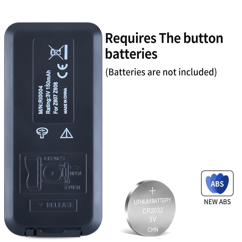 TCNOUMT New RI0004 Replacement Remote Control Compatible with Logitech Z607 Z606 Bluetooth 5.1 Surround Sound Speakers Wireless Portable Speaker System - Image 4