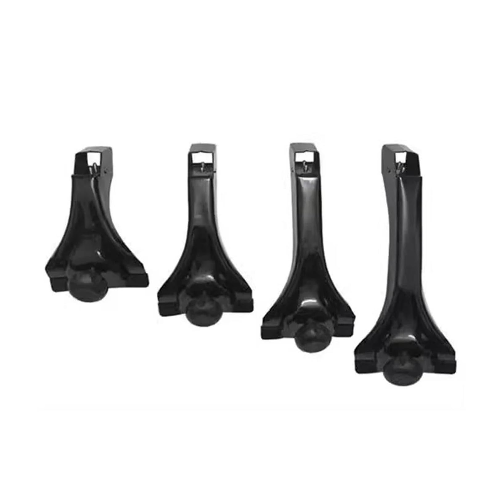 Portaequipajes Adaptador Montaje Canalón para Techo Coche, Soporte Montaje Foco De Luz Universal con Barras De Techo (22CM)