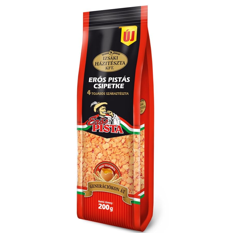 Feinkost-aus-Ungarn.de Import - Vertrieb und Grosshandel Erős Pistás csipetke 200g, 4 Eier Izsáki Teigwaren aus Ungarn