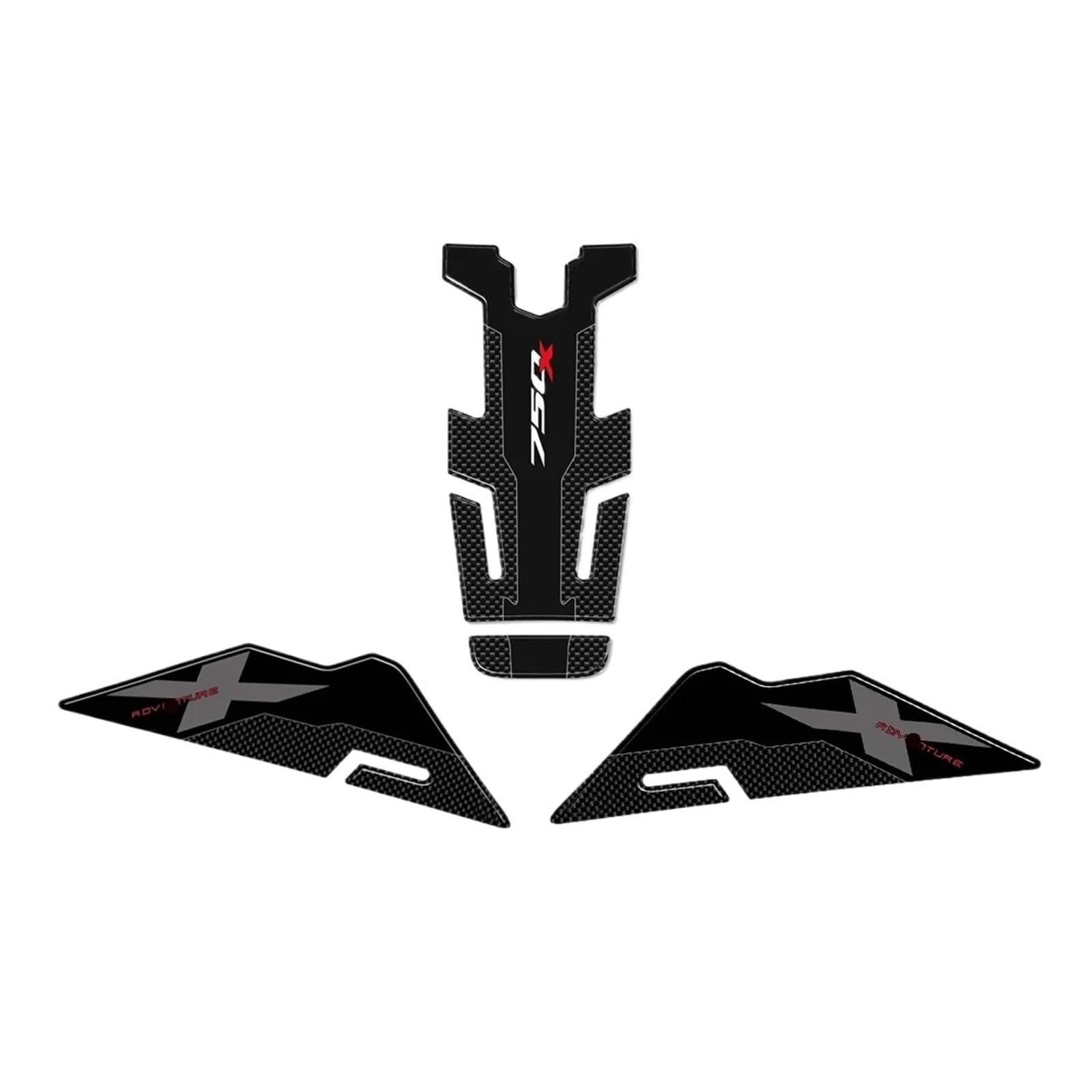 for h&onda NC750X NC 750 2016-2020 Motorcycle Side Fuel Tank Pad Protection Sticker Resin Waterproof Kit Easy to Paste Fuel Tank Pads Motorcycle