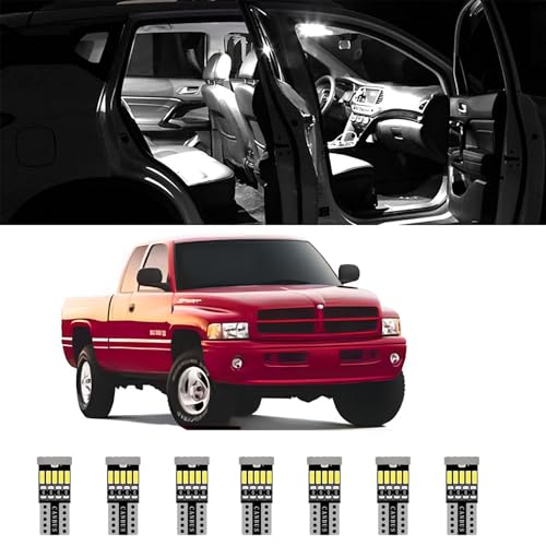 Kit 7 luces LED interiores para Ram 1500 hasta 2002 miniatura 1