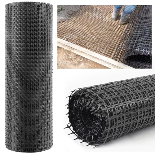 Bi-Directional Geogrid for Retaining Wall 3ft x 52ft,Geogrid Used...