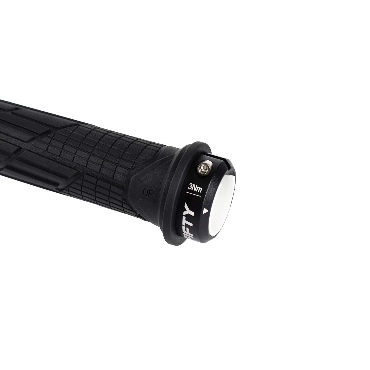 FIFTY-FIFTY MTB Griffe, Fahrradgriffe aus rutschfestem Gummi, Single Lock-on Fahrrad Griffe/Lenkergriffe MTB für Mountainbike, Enduro, Downhill, Trail, E-Bike