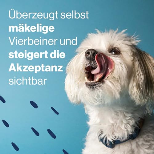 Pets Deli Fancy Filet Topping Huhn & Lachs in Sauce mit Gelenk-Komplex für Hunde als Ergänzung zum Futter 12x70g