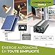 SOLARTRONICS Spannungswandler NM600 12V 600 Watt SCHWARZ - 1200 Watt Spitzenleistung - Wechselrichter 12v auf 230v - Blei- oder AGM-Batterie kompatibel - mit Schuko- & USB Anschluss