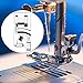 Boao Narrow Rolled Hem Sewing Machine Presser Foot Set Suitable for Household Multi-Function Sewing Machines(3mm, 4mm and 6 mm,3 Pieces)