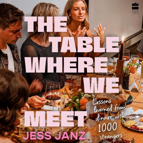 The Table Where We Meet Audiolibro Por Jess Janz arte de portada