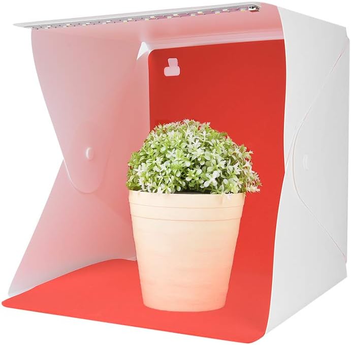 Mini Photo Light Box,Portable Foldable Photo Studio