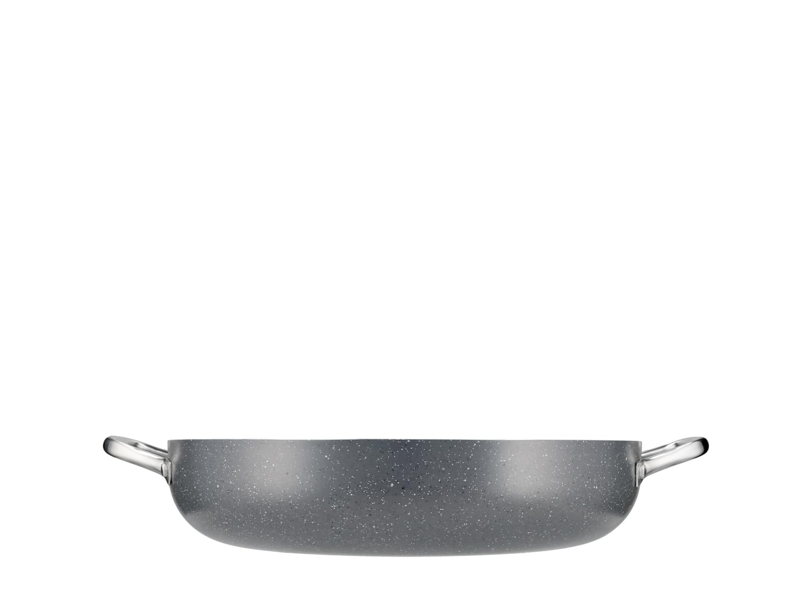 H&H Tegame Heritage 36 cm – Alluminio con Rivestimento Antiaderente in Ceramica – 2 Manici – Adatto a Tutti i Piani Cottura, Incluso Induzione