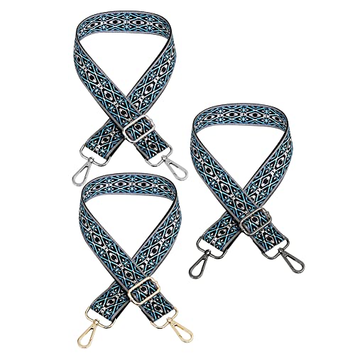 Image of Wide Shoulder Strap Adjustable Shoulder Strap Bohemian Purse Strap Fashion Replacement Straps for Crossbody Handbag Guitar