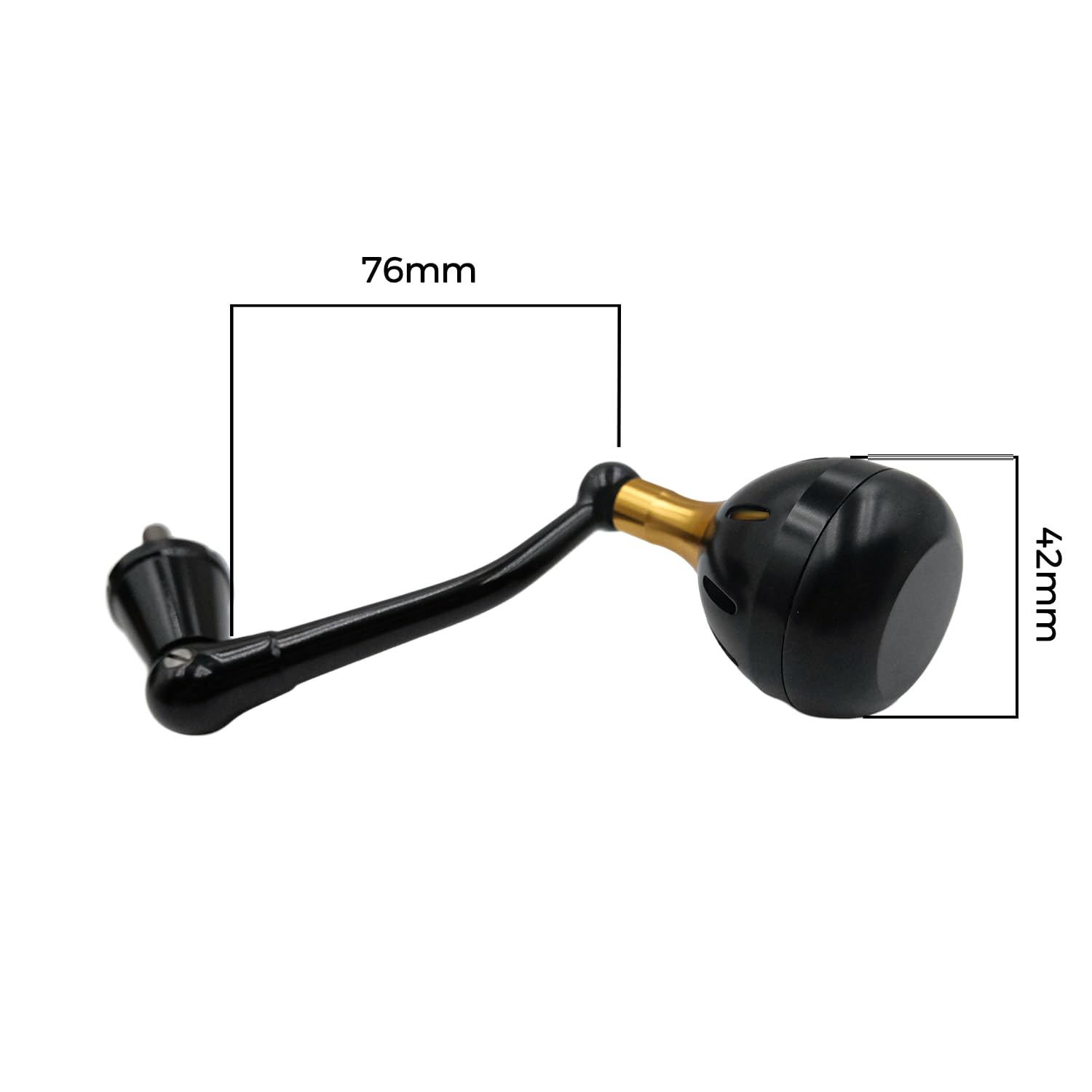 JINOHNAMILL 76mm Power Handle for Penn Spinfisher 650SS Reel Left Hand Plug and Play