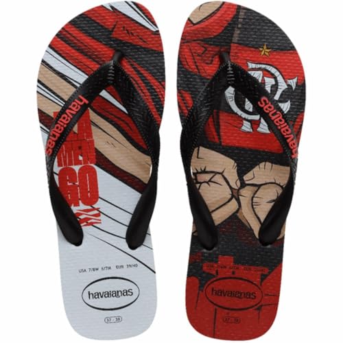 Chinelo Havaianas Licenciado, Top Flamengo 41/2 Preto, Havaianas