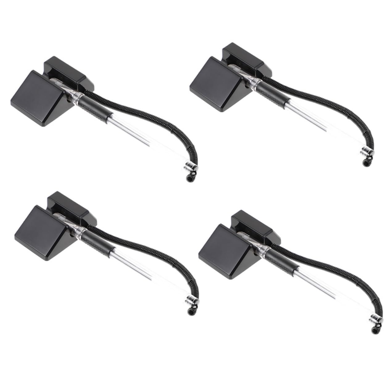 SOIMISS 3 Set Penne Gel Sicure Per Scrivania Reception Penne Da Banco Con Inchiostro Nero Per Hotel Uffici E Sportelli Design Antifurto Per Uso Professionale 4 Pezzi*3