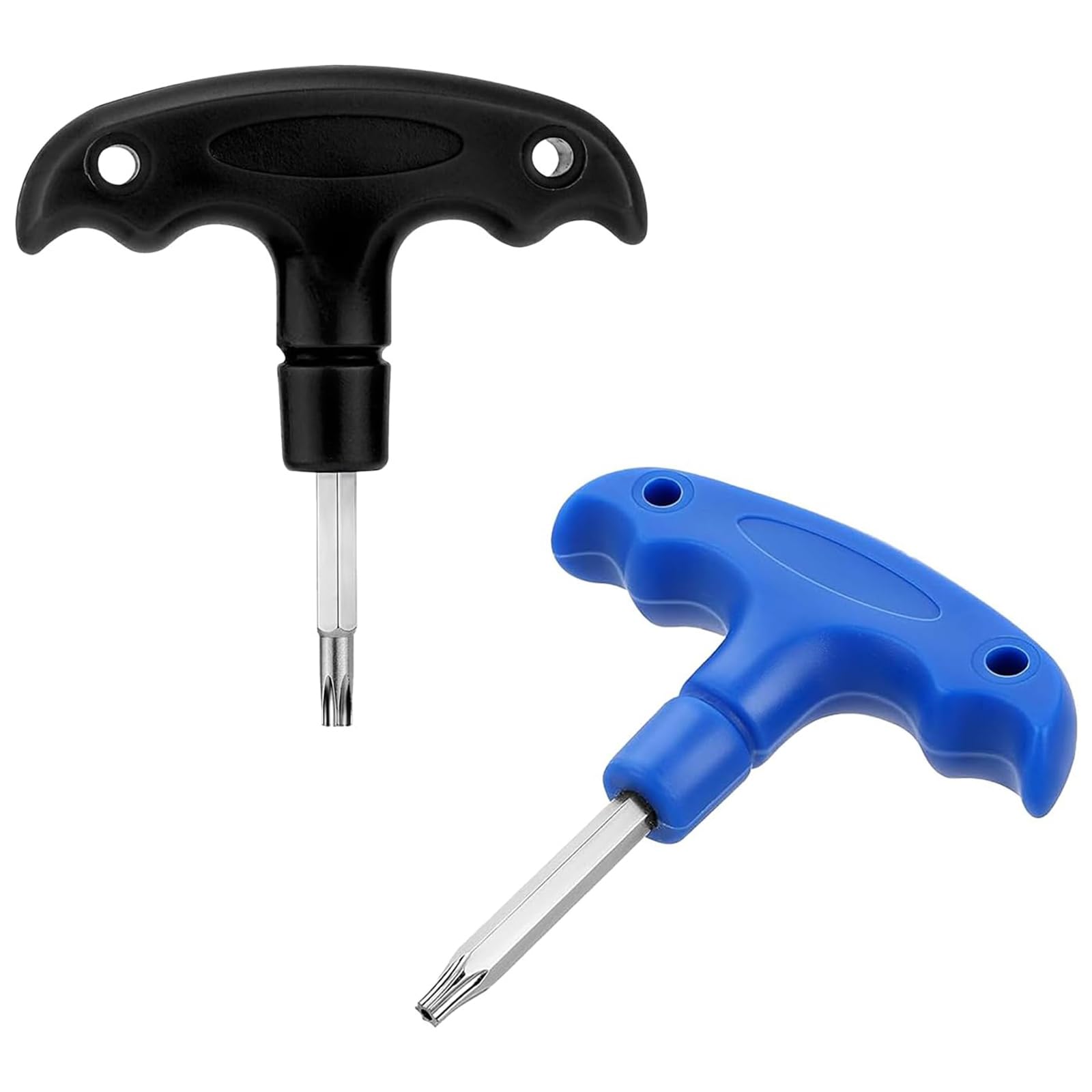 ROBOHOOK 2 Pcs Golf Driver Tool Wrench,Golf Torque Club Wrench Tools,Lightweight and Convenient,Easy to Carry,T20(Black,Blue)