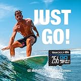 TEAMGROUP Karta GO, 128 GB, 10 sztuk Micro SDXC UHS-I U3 V30 4K do GoPro, drona i kamer akcji, szybka karta pamięci flash z adapterem do sportów na świeżym powietrzu, fotografowania 4K, Nintendo
