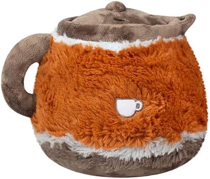 Squishable - Mini Coffee Pot - Comfort Food Collection - 11.5 in - Soft Toy Collectible Stuffed Animal