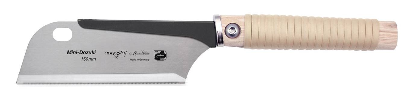 Augusta 44013 150 Ama - Sega Giapponese Comfort, Modello: Mini Ryoba, 150 Mm, Per Tagli A Filo Fini E Grossolani & 44011 150 Ama - Sega Giapponese Mini Dozuki, 150 Mm, Forma Tradizionale
