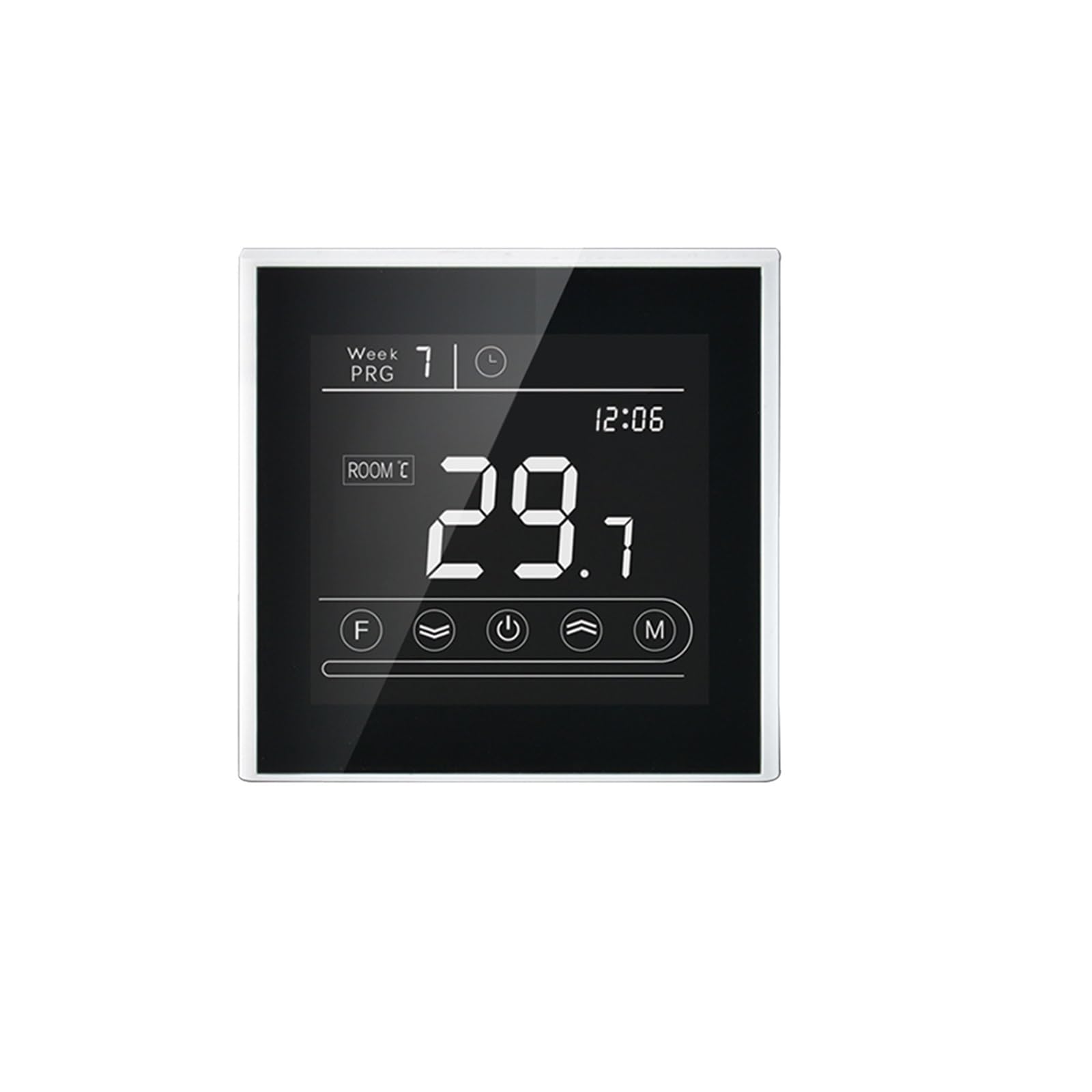 Smart WiFi Termostat z ekranem dotykowym Regulator temperatury Elektryczne ogrzewanie podłogowe Kocioł gazowy działa Informacja O ZgodnośCi(MK70BW,Gas Boiler)