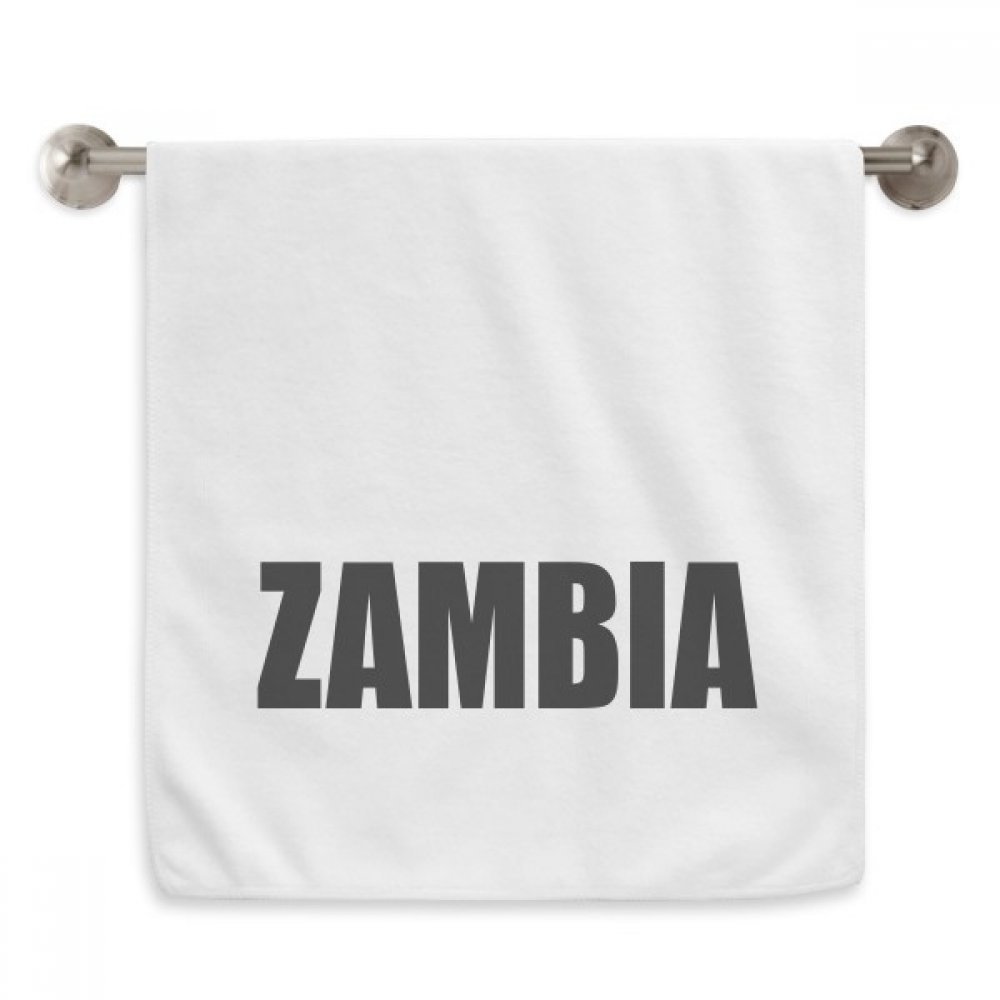 Serviettes débarbouillettes Zambie blanc pour votre routine bien-être et sport