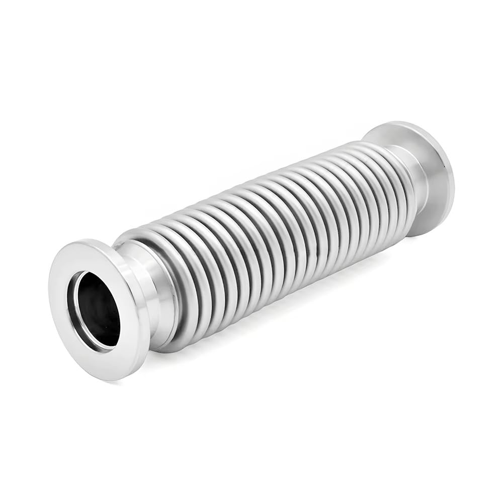 Flexibler Vakuumbalg Aus SS304-Edelstahl, KF16-Schnittstelle, 0,15 MM Dick, Außendurchmesser 26 MM, Spannfutter Außendurchmesser 30 MM, HMeliumleck Erkannt(150mm)