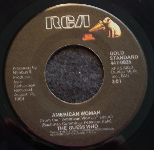American Woman / No Sugar Tonight