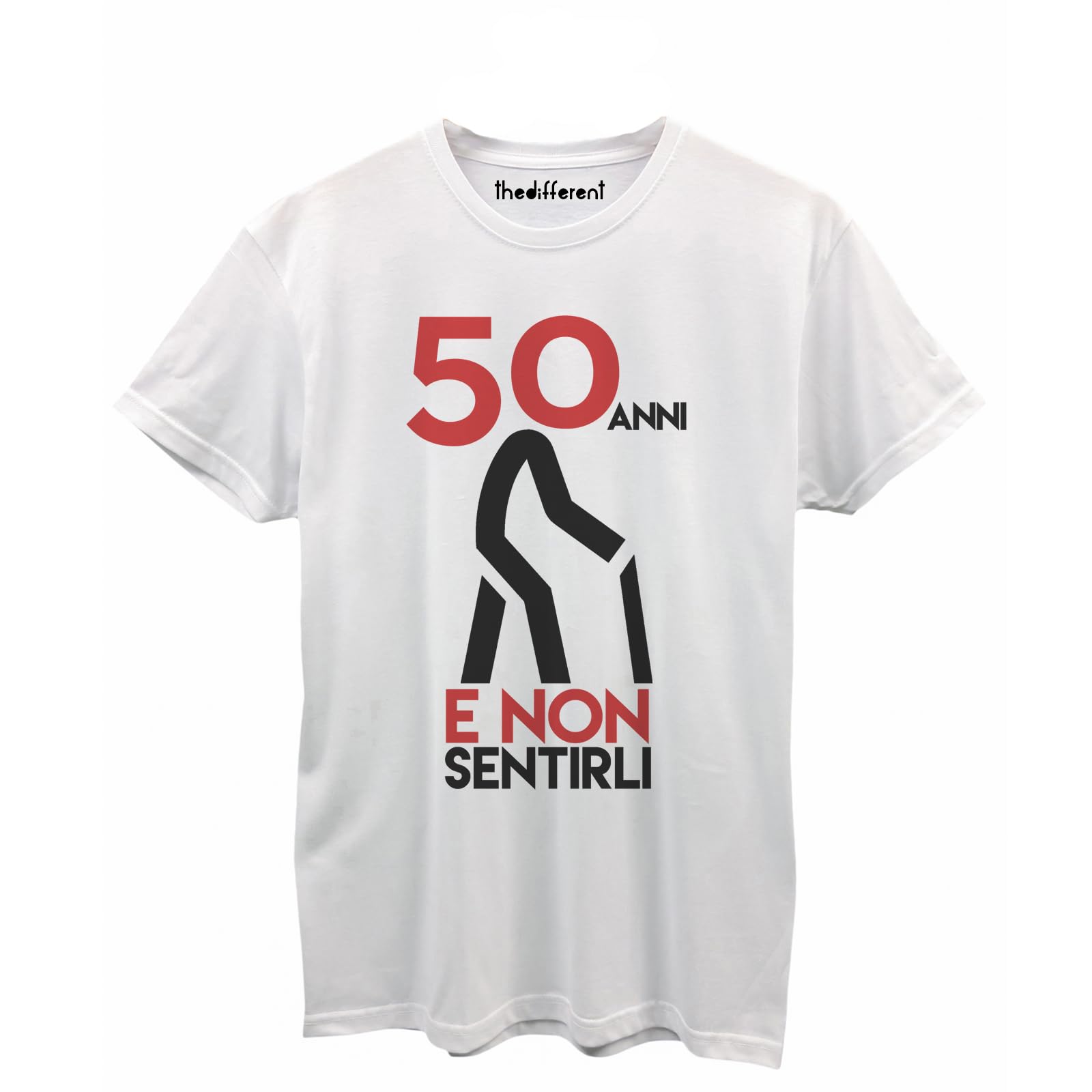 Maglietta Uomo 'Ho Un Potenziale' – I Have Potential – T-Shirt Grigio Chiazzato 3XL – Idea Regalo Originale - 4