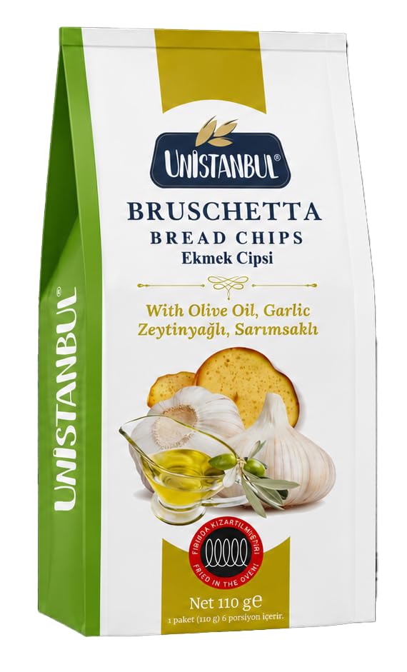 Bruschetta Zeytinyağlı Sarımsaklı